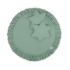Ciel de Lit Tente avec Tapis et Coussins Blanc Vert