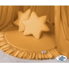 Ciel de Lit Tente avec Tapis et Coussins Miel