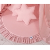 Ciel de Lit Tente avec Tapis et Coussins Rose Poussiéreux