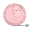 Ciel de Lit Tente avec Tapis et Coussins Rose Poussiéreux
