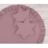 Ciel de Lit Tente avec Tapis et Coussins Violet Pastel