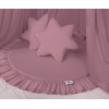 Ciel de Lit Tente avec Tapis et Coussins Violet Pastel