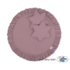 Ciel de Lit Tente avec Tapis et Coussins Violet Pastel
