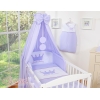Ciel en Tissu pour Lit de Bébé Lila Prince / Princess