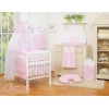 Ciel en Tulle pour Lit de Bébé Rose Mousseline Prince / Princess