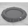 Cocon avec Volants pour Bébé Anthracite