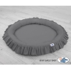 Cocon avec Volants pour Bébé Anthracite