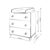 Commode avec Tiroir à Langer Classic