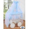 Complet Textile pour Berceau de Bébé avec Ciel