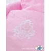 Complet Textile pour Berceau de Bébé Rose