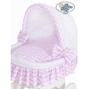 Complet Textile pour Berceau en Osier avec Canopy Hannah