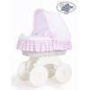 Complet Textile pour Berceau en Osier avec Canopy Hannah