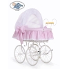 Couffin Retro Rose Blanc Christine