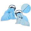 Couverture Double Face pour Siège Auto Bleu