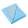 Couverture Double Face pour Siège Auto Bleu