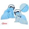 Couverture Double Face pour Siège Auto Bleu