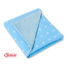 Couverture Double Face pour Siège Auto Bleu