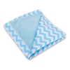 Couverture Double Face pour Siège Auto Bleu Chevron