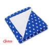 Couverture Double Face pour Siège Auto Bleu Foncé