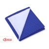 Couverture Double Face pour Siège Auto Bleu Foncé à Pois