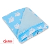 Couverture Double Face pour Siège Auto Bleu Hiboux