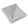 Couverture Double Face pour Siège Auto Gris Chevron