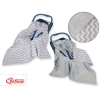 Couverture Double Face pour Siège Auto Gris Chevron
