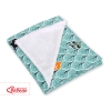 Couverture Double Face pour Siège Auto Menthe
