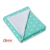 Couverture Double Face pour Siège Auto Menthe