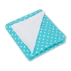Couverture Double Face pour Siège Auto Turquoise à Pois