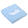 Couverture Polaire pour Bébé avec Broderies  Bleu Prince / Princess
