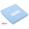 Couverture Polaire pour Bébé avec Broderies  Bleu Prince / Princess
