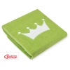 Couverture Polaire pour Bébé avec Broderies  Vert Prince / Princess