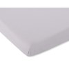Drap en Coton pour Lit de Bébé 120x60 cm Gris