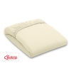 Drap en Jersey pour Lit de Bébé 140x70 cm  Crème