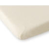 Drap en Tissu éponge pour Lit Bébé 120x60 cm  Crème