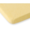 Drap en Tissu éponge pour Lit Bébé 120x60 cm  Jaune