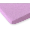 Drap en Tissu éponge pour Lit Bébé 120x60 cm  Lila