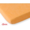 Drap en Tissu éponge pour Lit Bébé 120x60 cm  Orange