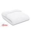 Drap en Tissu éponge pour Lit Bébé 140x70 cm Blanc