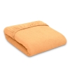 Drap en Tissu éponge pour Lit Bébé 140x70 cm Orange