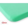 Drap Housse en Jersey pour Lit Bébé 60x120 cm  Menthe