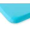 Drap Housse Jersey pour Lit Bébé 120 X 60 cm  Turquoise