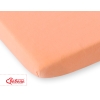 Drap Housse Jersey pour Lit Bébé 140 X 70 cm  Orange