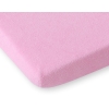 Drap pour Lit de Bébé en Tissu éponge 80x200cm Rose