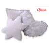 Ensemble de Coussin 3 pcs Gris