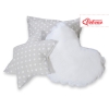 Ensemble de Coussin 3 pcs pour Tipi Gris