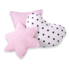 Ensemble de Coussin 3 pcs Rose