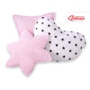 Ensemble de Coussin 3 pcs Rose