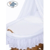 Blanc Ensemble de Couvertures 4 pcs pour Berceau avec Ciel Sophia